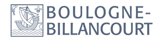 Logo Ville de Boulogne-Billancourt - Référence client secteur public de Marie-Pierre Brunet.