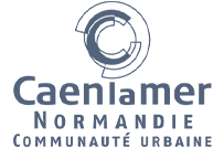Logo Caen la Mer Normandie Communauté urbaine - Accompagnement en performance sociale par Marie-Pierre Brunet.